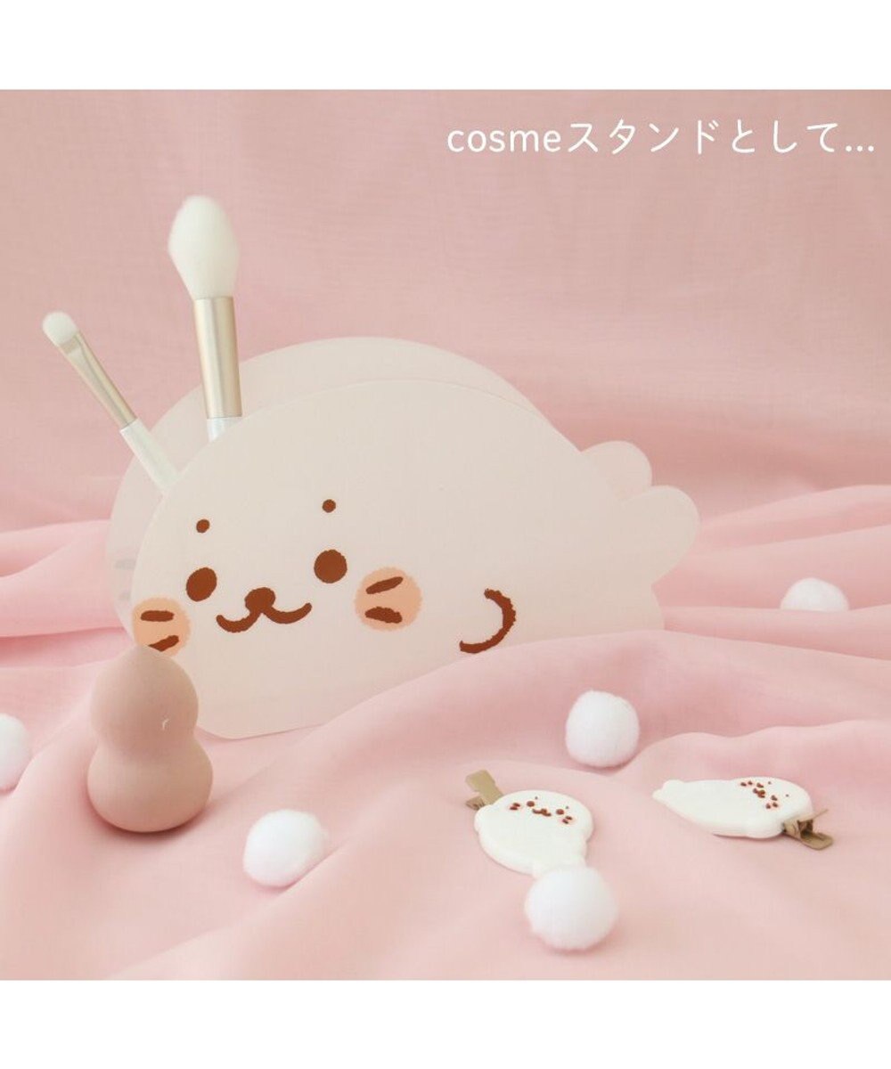 Mother garden しろたん アクリルペンスタンド 《寝そべり》 