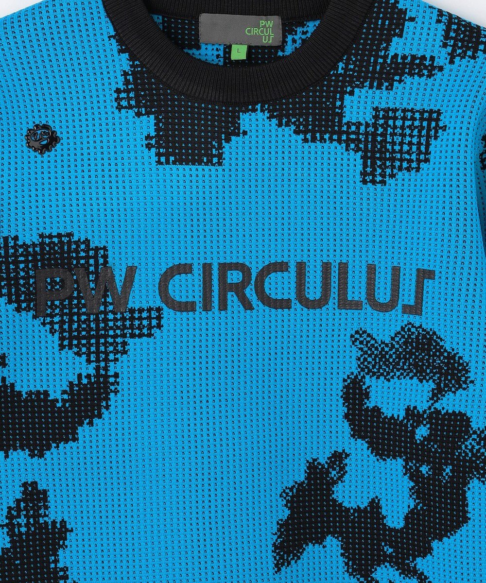 PW CIRCULUS 【MEN】Spark dot camouflage 軽量ニット ゴルフ 