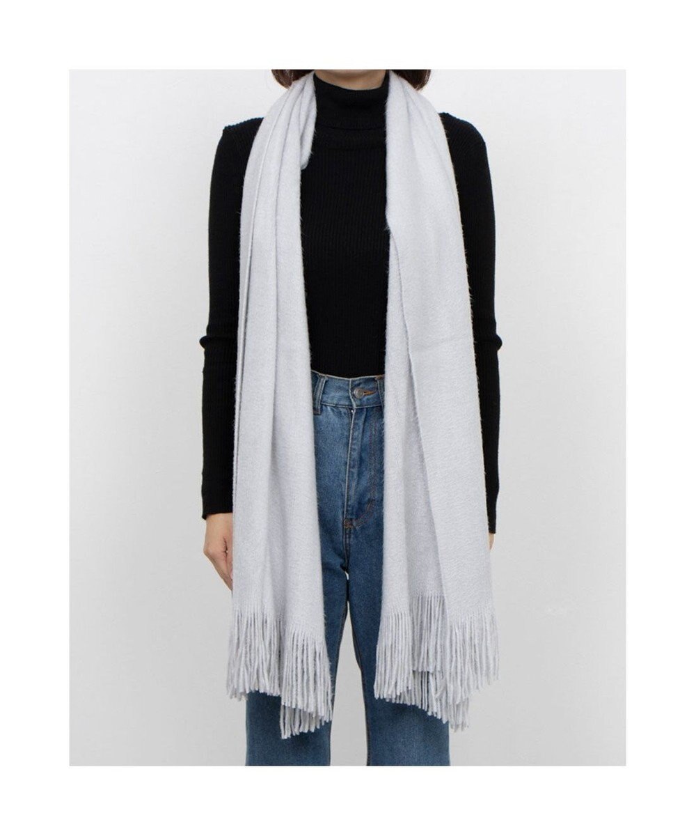 UNBILLION カシュネ cache nez / アクアミノラッセルミンク起毛ストール 