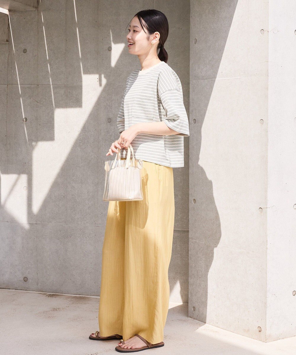 AMERICAN HOLIC 【接触冷感】ワッシャーイージーパンツ 