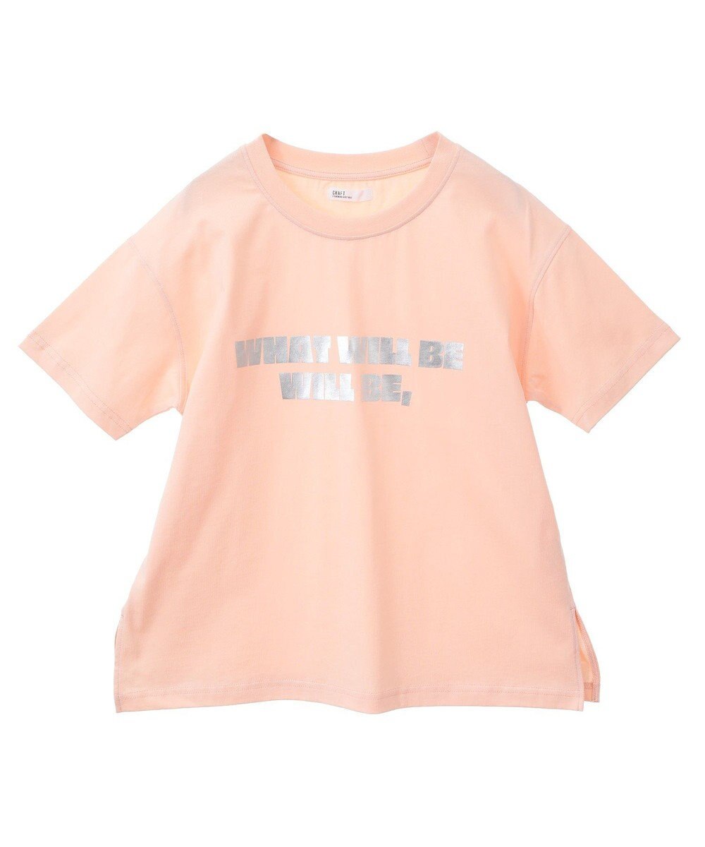 CRAFT STANDARD BOUTIQUE メタリックロゴプリントＴＥＥ 