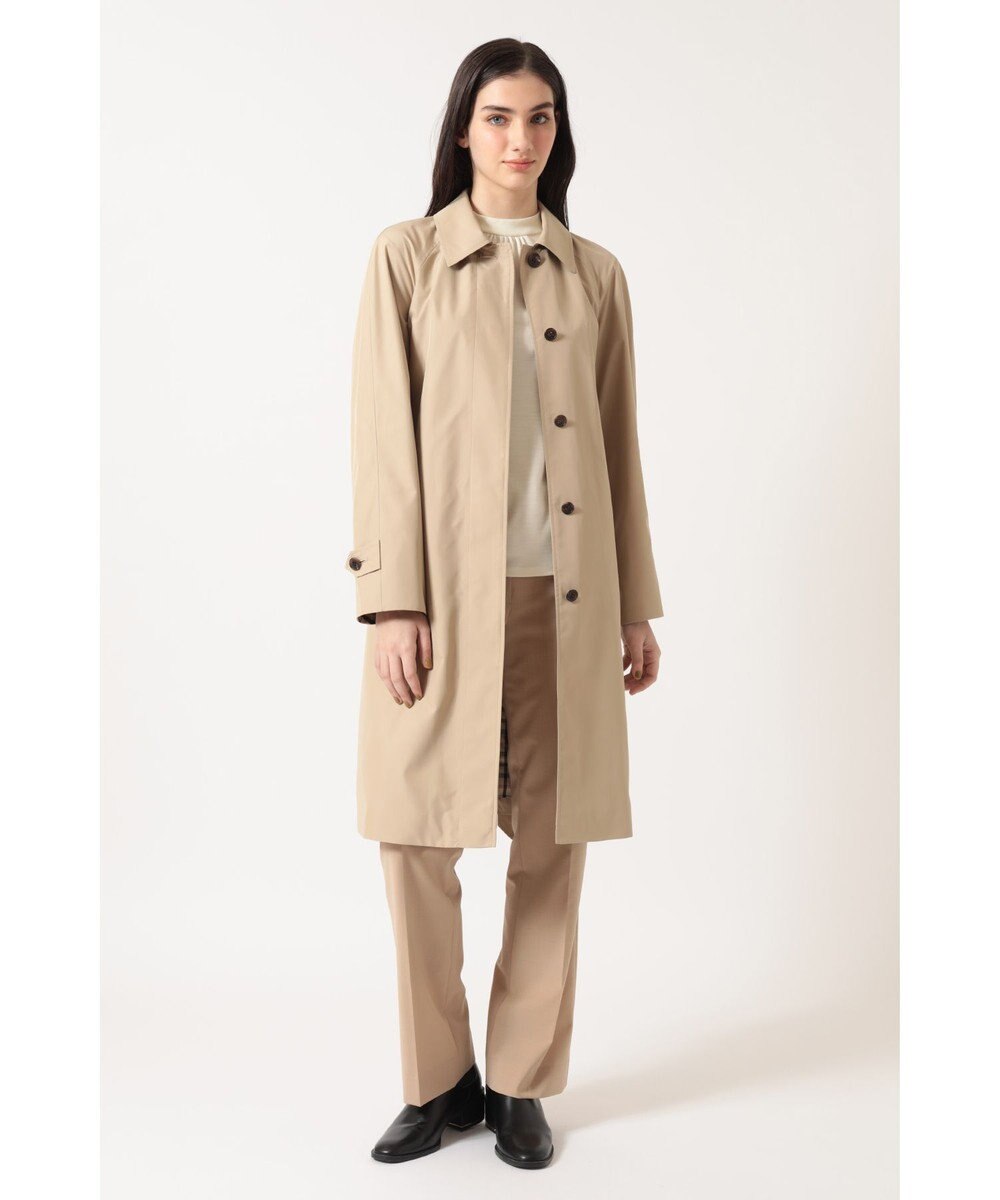 DAKS ハウスチェック ステンカラーコート 