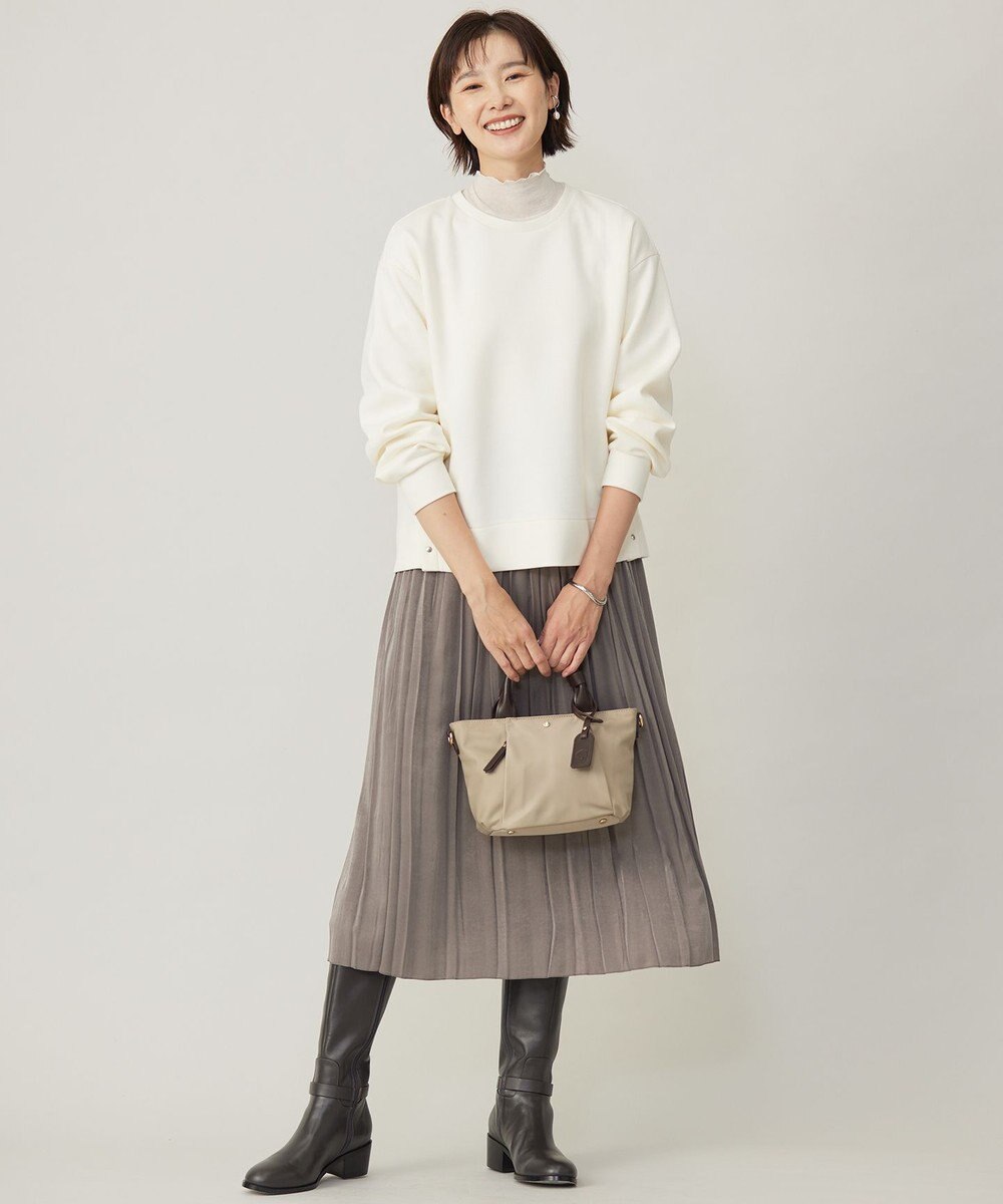 J.PRESS LADIES S 【WEB限定】シアーメローネックインナー カットソー 