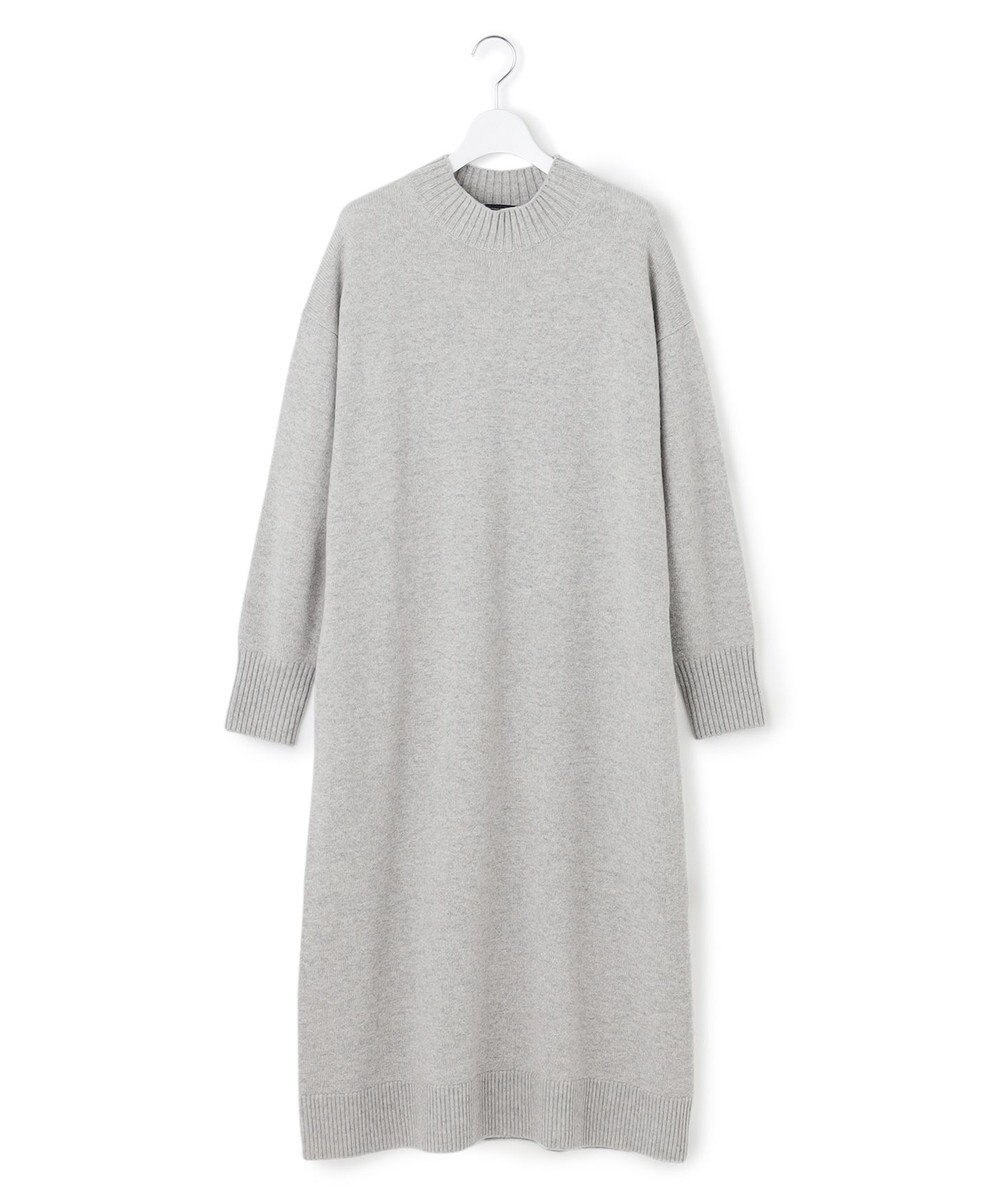 23区 S 【洗える】カシミヤブレンド ニットワンピース 