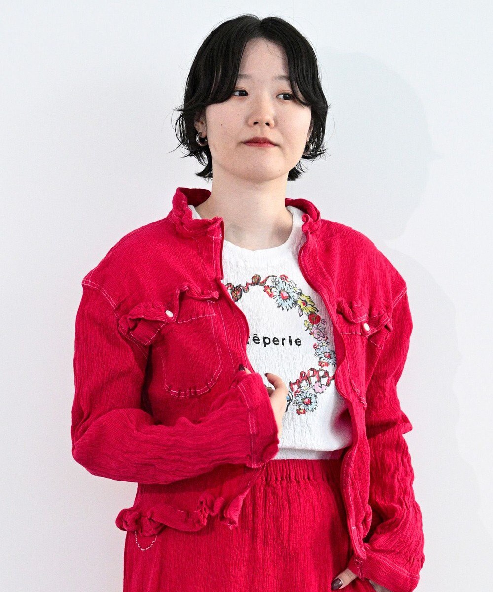 crêprie tsumori chisato creperie FRONT ZIP JACKET クレプリ フロントジップジャケット 