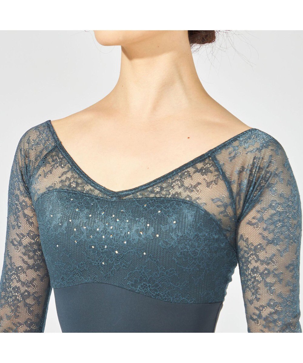 Chacott 6分袖レオタード 