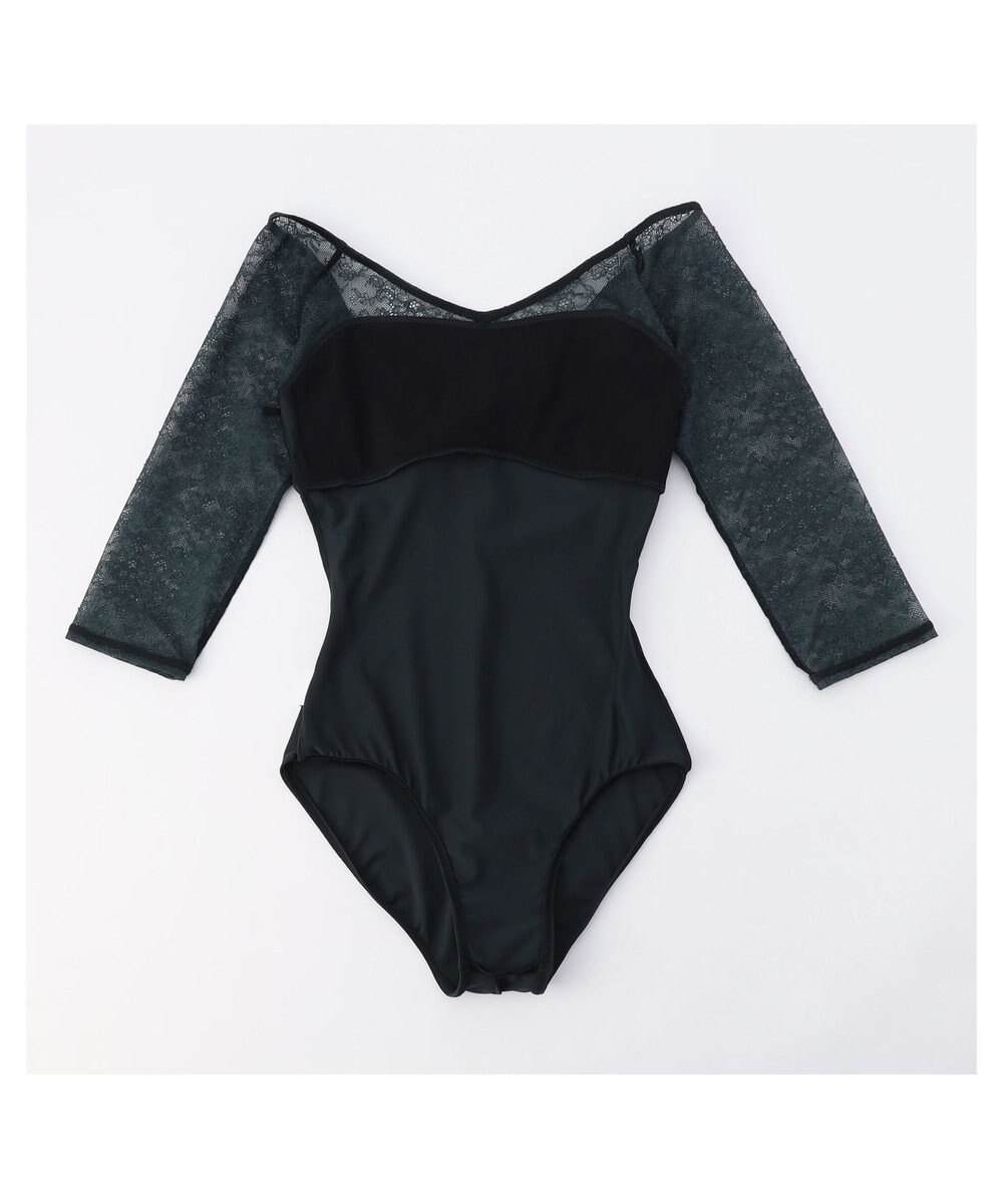 Chacott 6分袖レオタード 