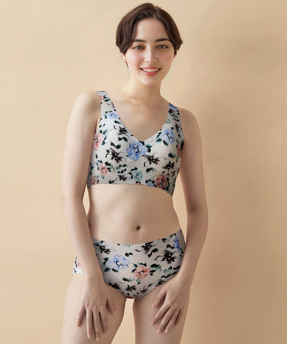 WACOAL 【GOCOCi ゴコチ】 ノンワイヤーブラ まるでつけていないような着ごこち 上向きで立体的なバストシルエット ブラトップ ハーフトップ レディース CGG536 /ワコール 