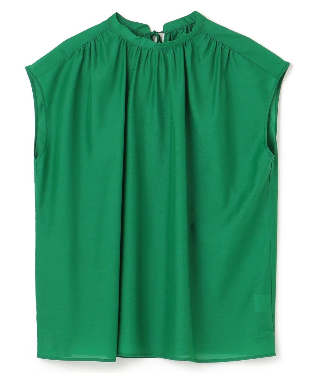 UNFILO シアー2WAYブラウス 