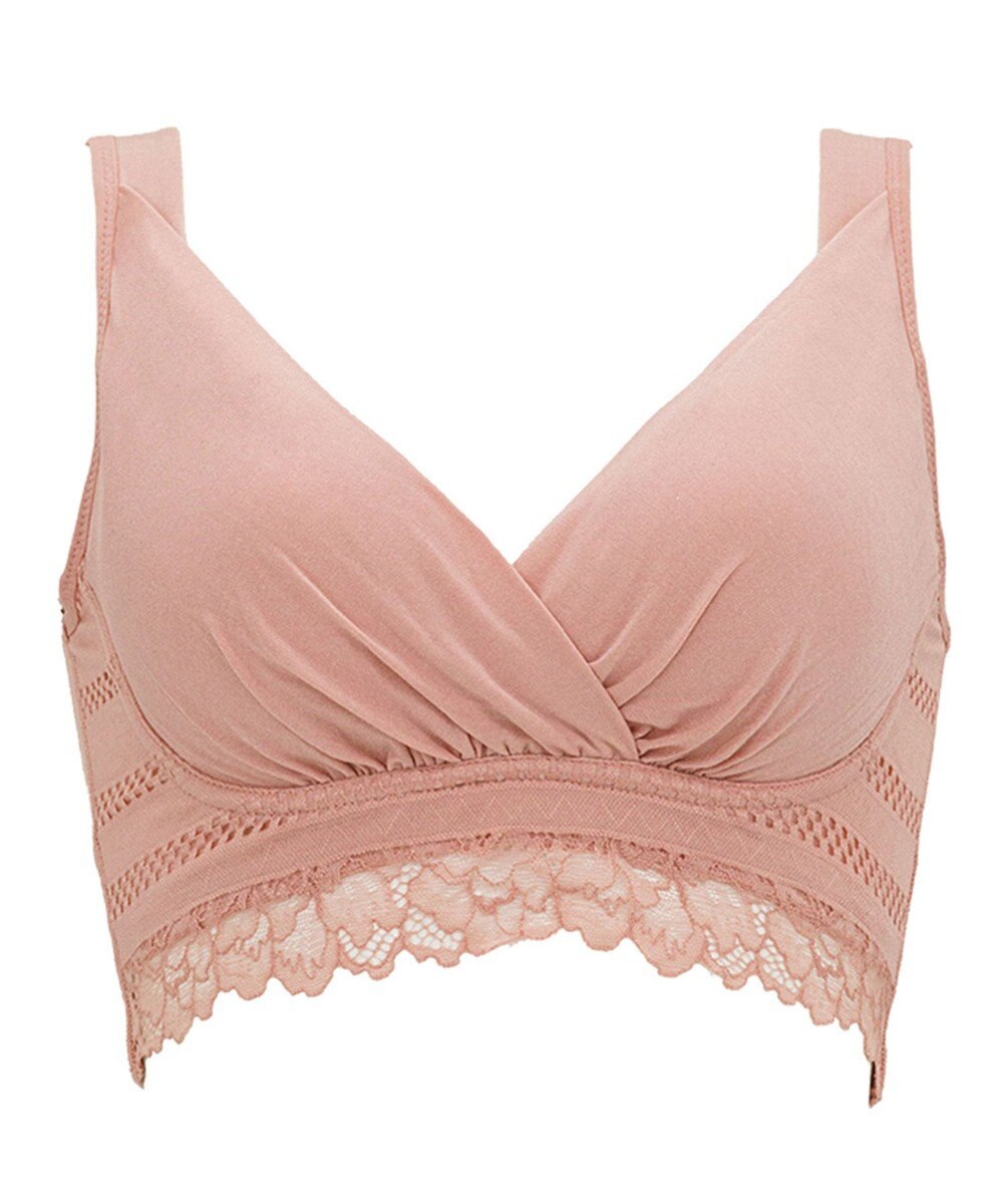 BRADELIS New York 【BRADELIS Me / ノンワイヤーブラジャー】オールインワンブラ ナイトブラ 補正 下着 24時間ラクに着用 綿混 しっかりフィット ブラデリス ME122105 