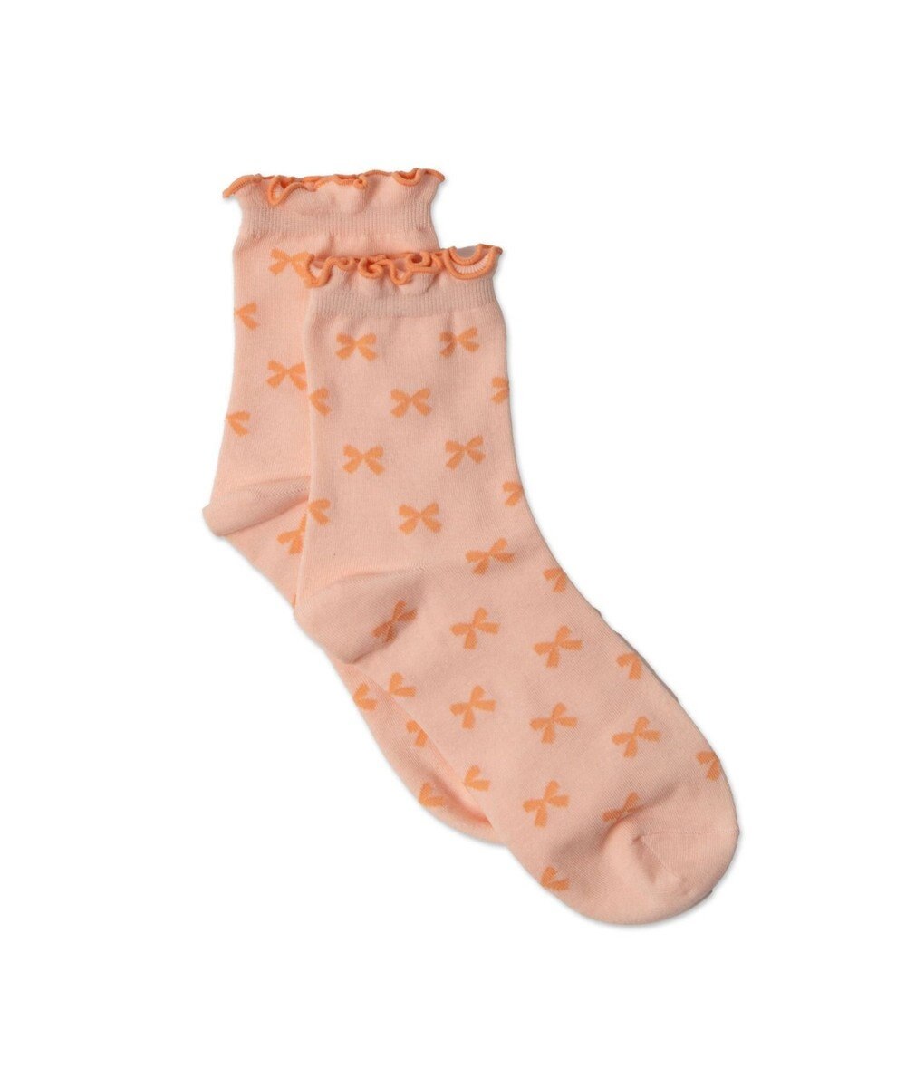 WEGO モチーフ総柄メロークルーソックス 