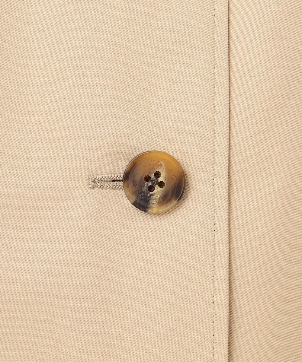 J.PRESS LADIES 【WEB限定カラーあり・撥水】80/2 T/C ツイル ステンカラー ショートコート 