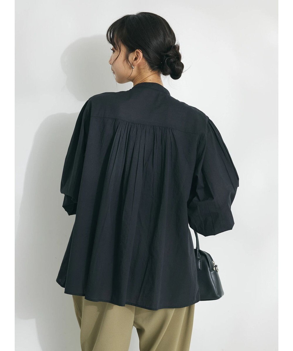 CRAFT STANDARD BOUTIQUE インド綿ピンタックブラウス 