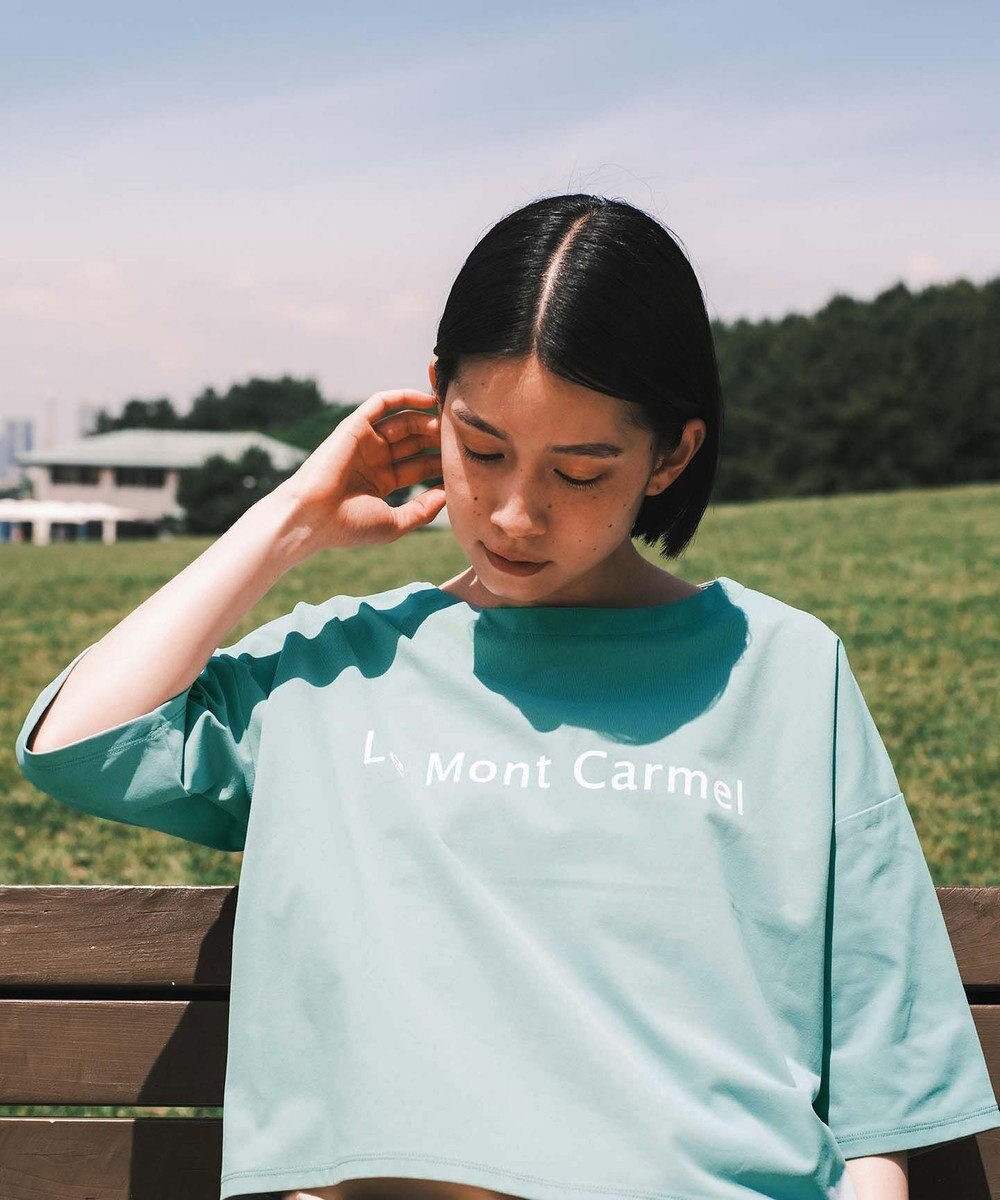 SHARE PARK LADIES 【UVカット・吸水速乾・ストレッチ・軽量 】ロゴショートTシャツ（S・Mサイズ） 