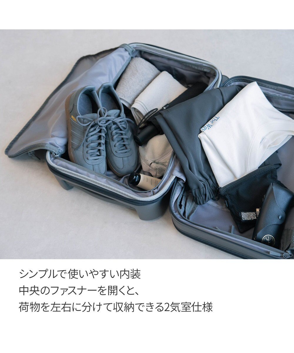 ACE BAGS & LUGGAGE ace. トルク スーツケース 40/48L 機内持込 A4/14.0インチPC収納  ガーメントケース付 09091 トルク 