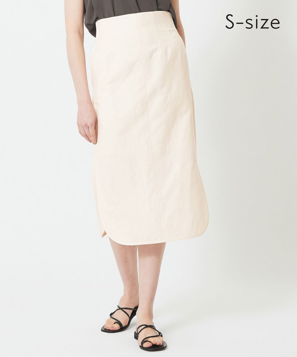 BEIGE， 【S-size】WISTERIA / ナロースカート Off White