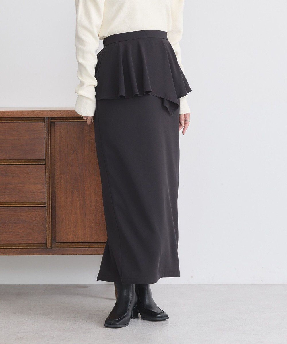 earth music&ecology ペプラムスカート 