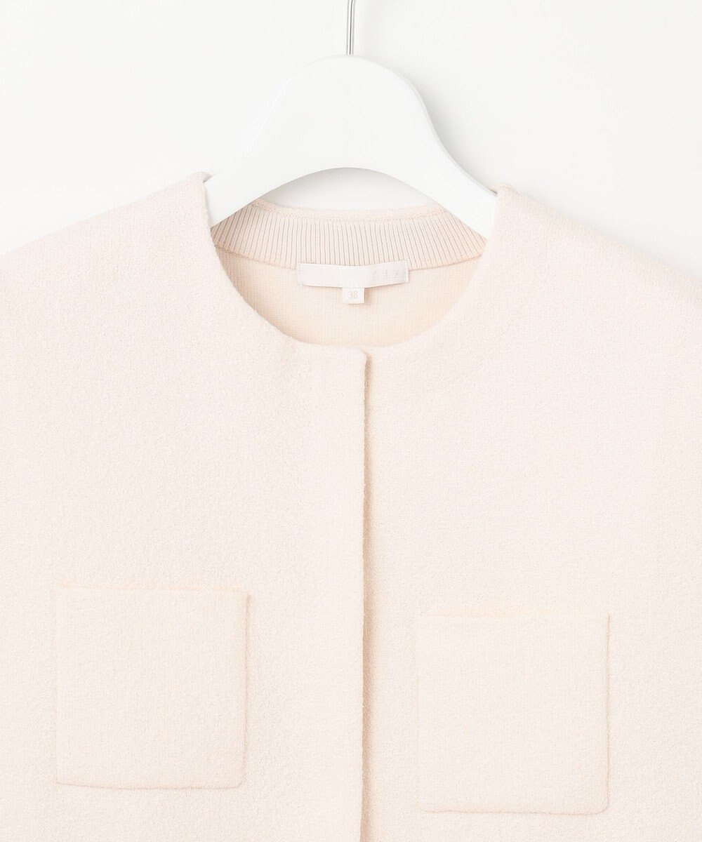 自由区 L 【洗える】ループボンディングニット ジレ 