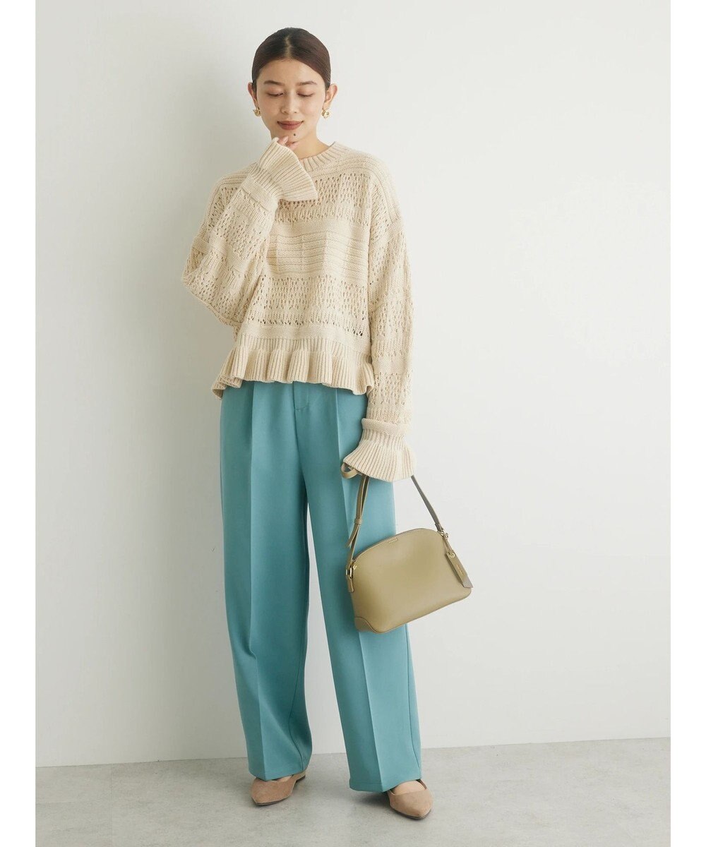 Green Parks ・Ｐｅｔｉｔ　Ｆｌｅｕｒ　センタープレスカラーパンツ 