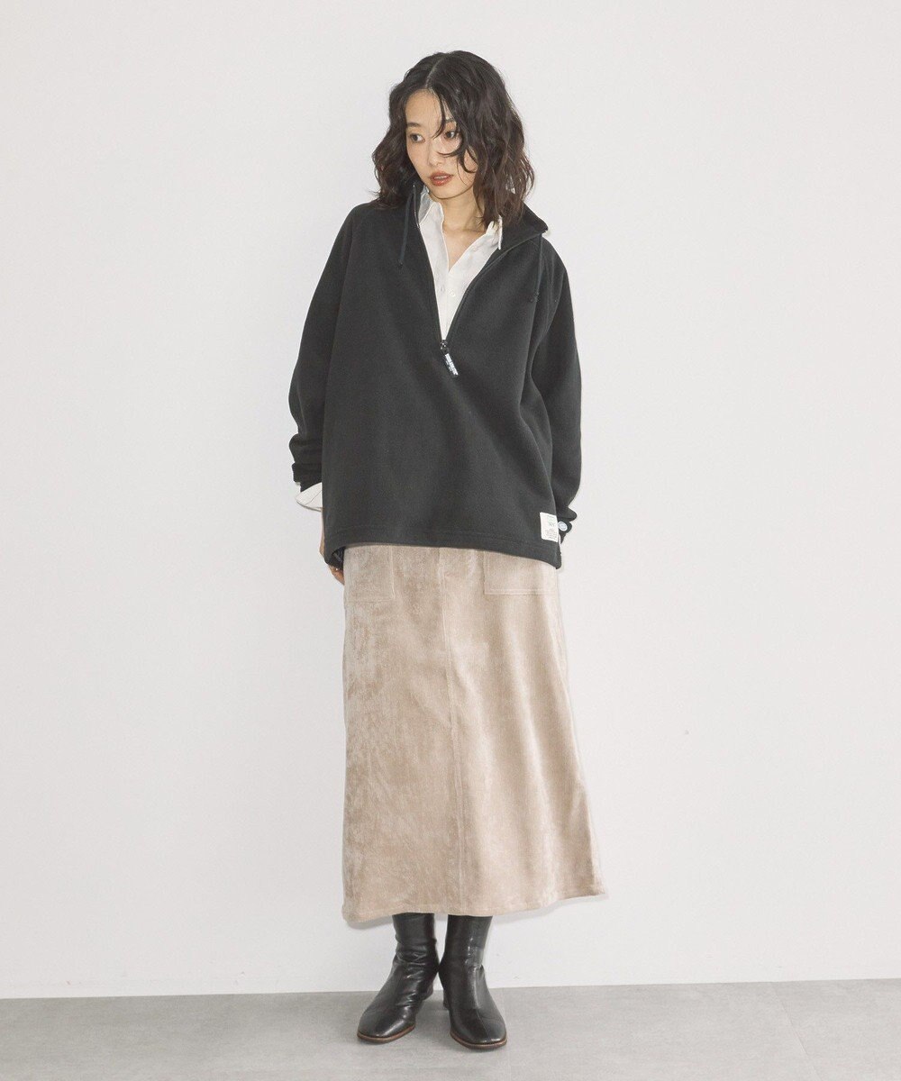 AMERICAN HOLIC Discus フリースハーフジッププルオーバー 