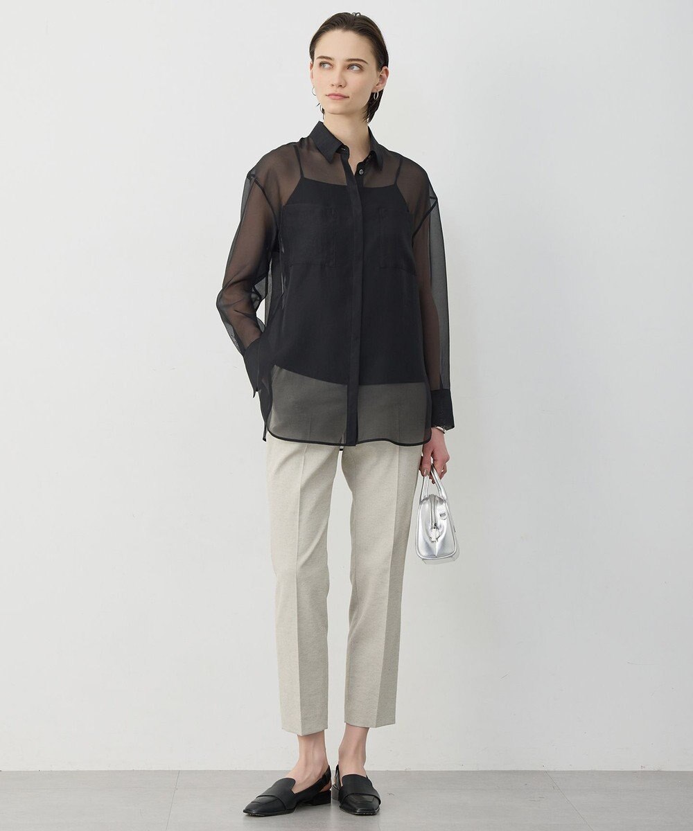 ICB 【先行予約】 ドライシアーオーガンジー シャツ 