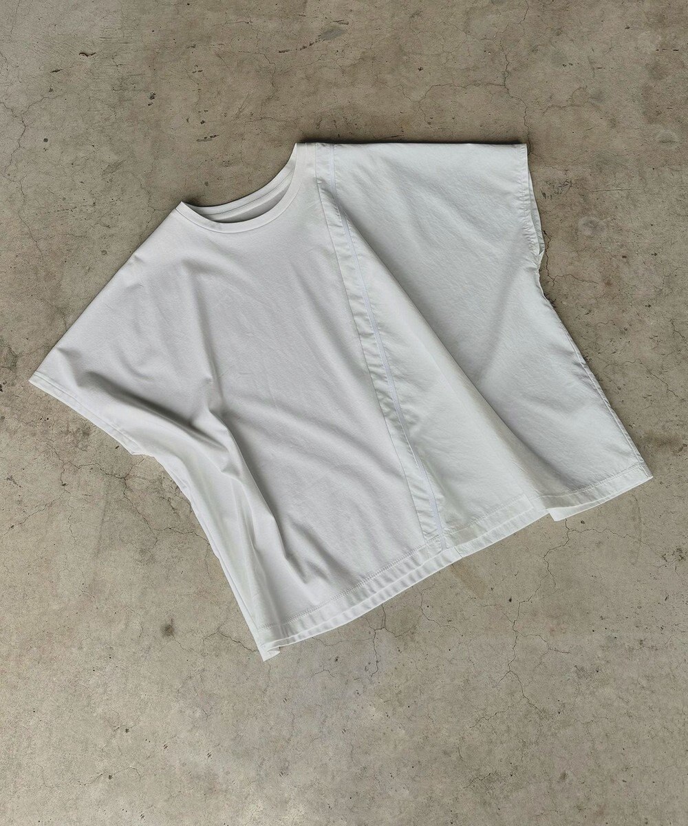 ICB 【洗える】シルケットコンビスムース カットソー 