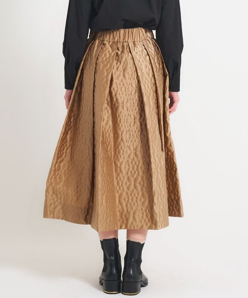 muuc 【土の凹凸を表現したナイロン素材】テレイン スカート 