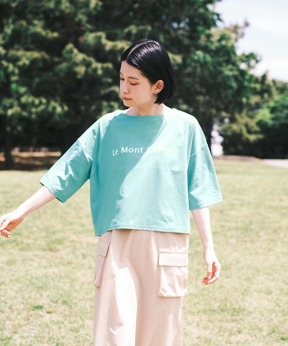 SHARE PARK LADIES 【UVカット・吸水速乾・ストレッチ・軽量 】ロゴショートTシャツ（S・Mサイズ） 