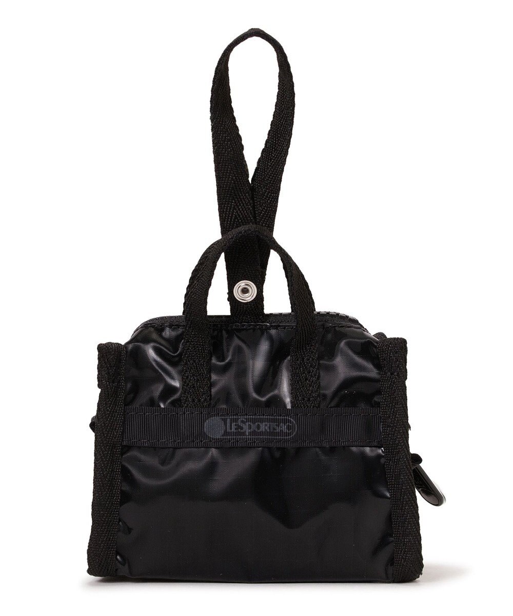 LeSportsac MICRO WEEKENDER CHARM/ブラックシャイン 