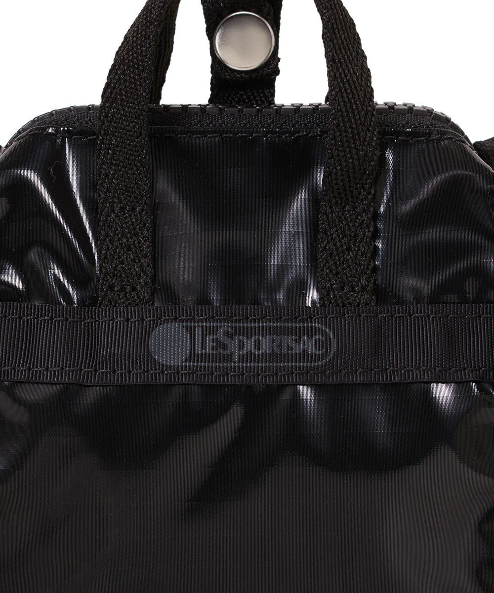 LeSportsac MICRO WEEKENDER CHARM/ブラックシャイン 