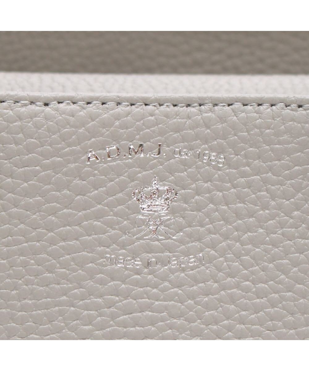A.D.M.J. 牛革ミニトートバッグ※SILVER金具 
