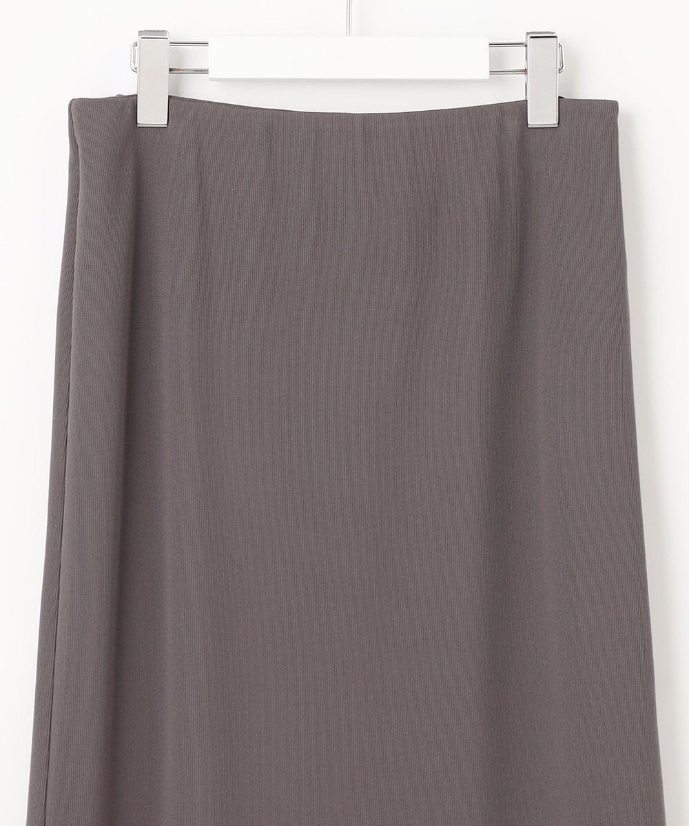 J.PRESS LADIES S 【洗える】ストレッチリブフェイス スカート 
