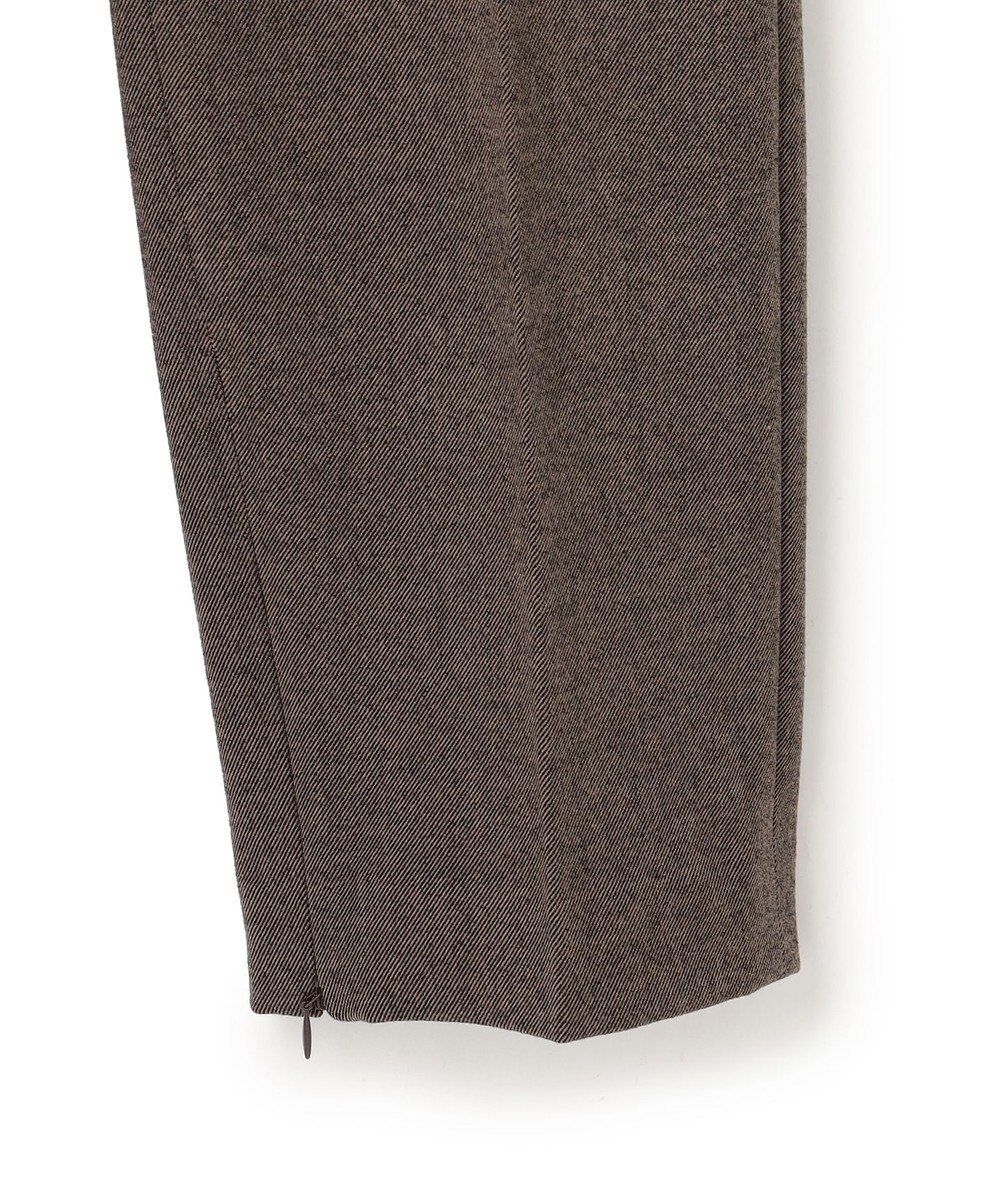 23区 L 【洗える】フランネル2WAY テーパード パンツ 