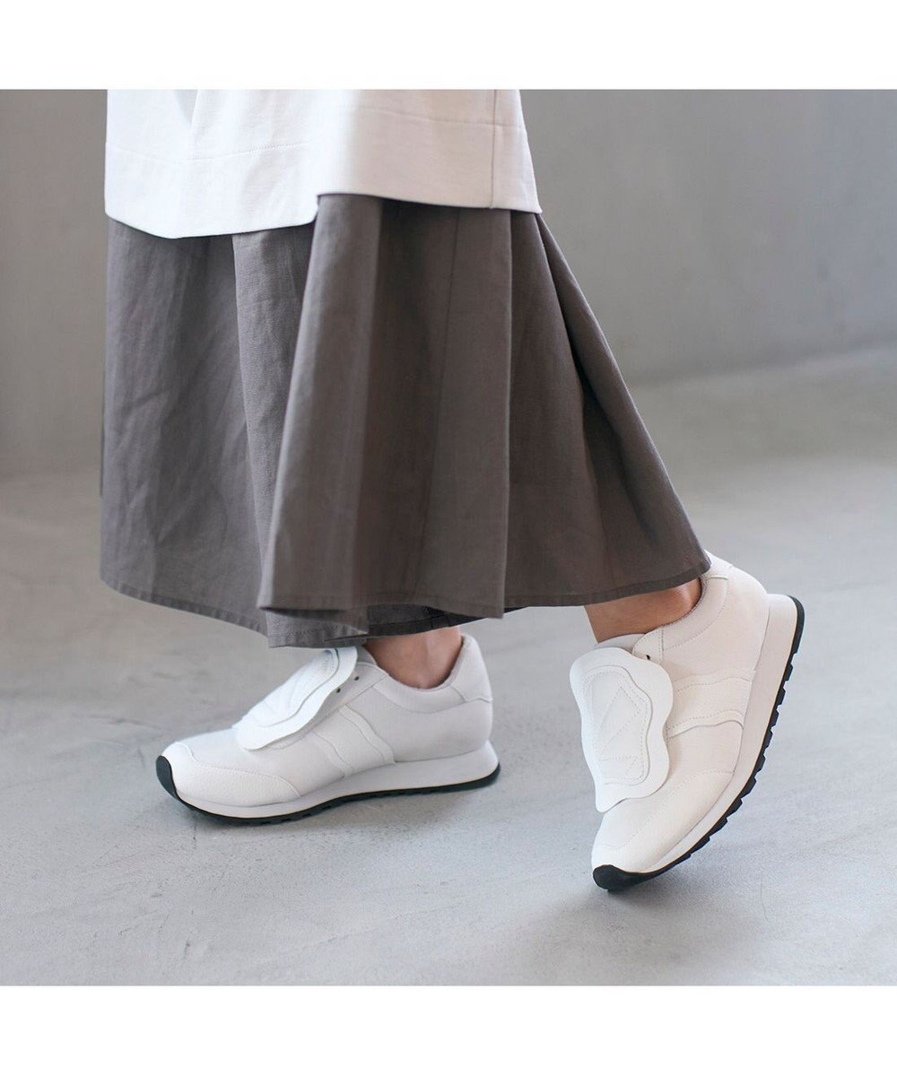 MODE ET JACOMO <D'ICI>取り外し可能キルト付き2WAYスニーカー 