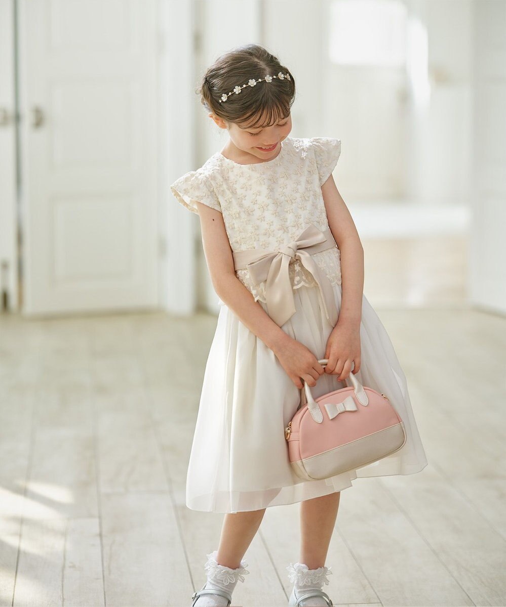 組曲 KIDS 【110-140㎝】ミスティフラワー ドレス 