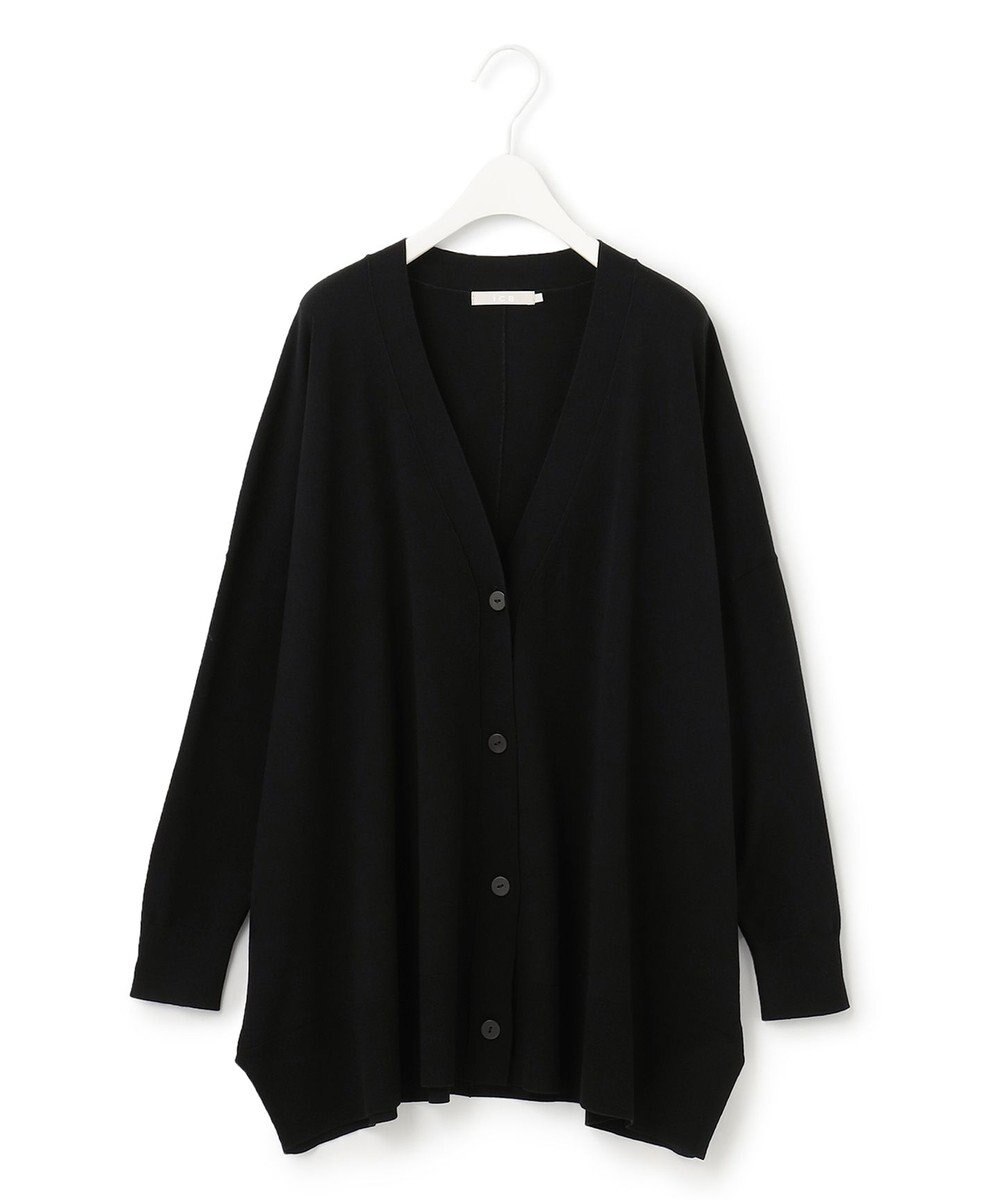 ICB 【洗える・WEB限定カラーあり】 ヴィスコースワイド カーディガン 