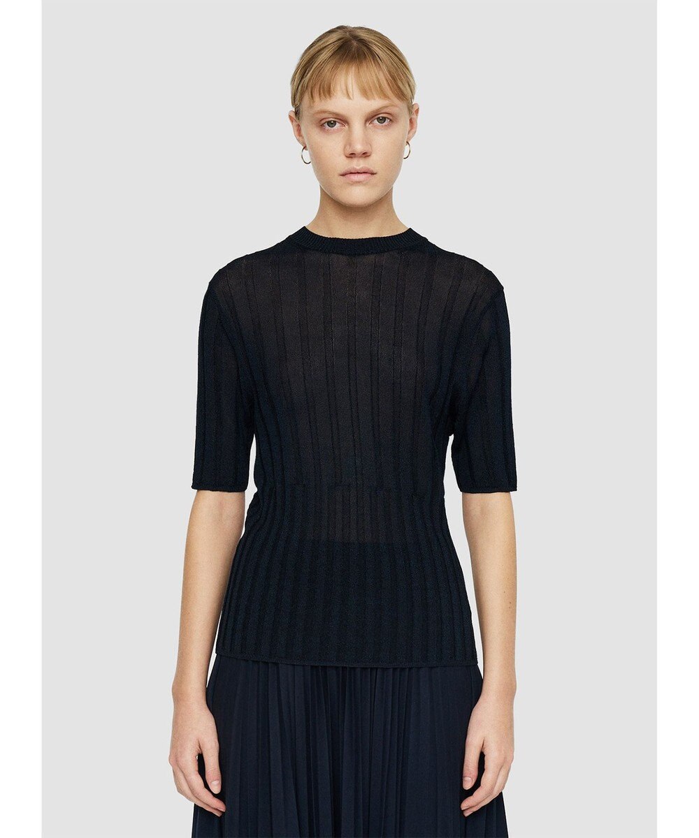 JOSEPH 【洗える】クリスピーレーヨン　ニットTシャツ 