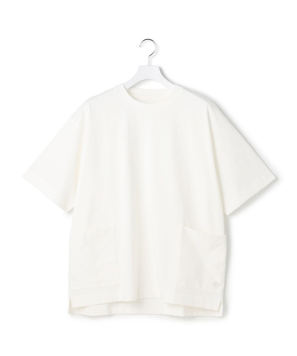 J.PRESS YORK STREET 【UNISEX】サイドポケット クルーネックTシャツ 