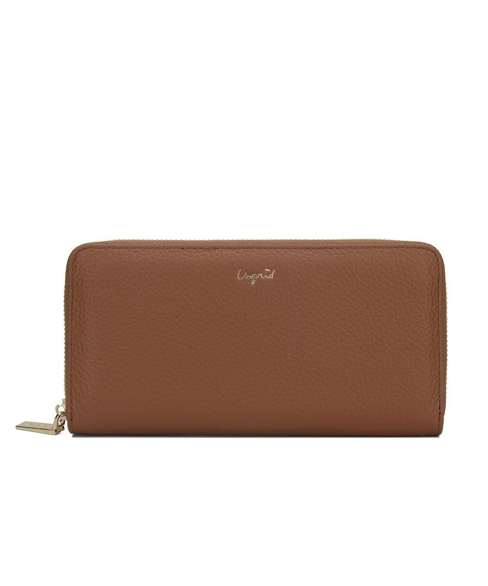 style code 【Ungrid/アングリッド】　【牛革】　牛革ラウンドZIP長財布 