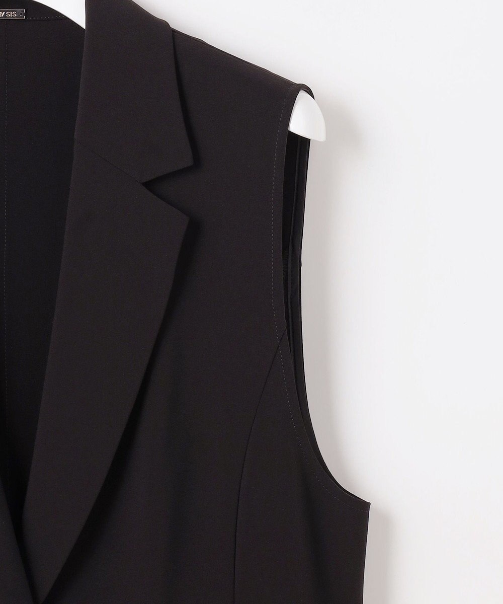 ANY SIS L セレモニーダブルクロス ジレ 