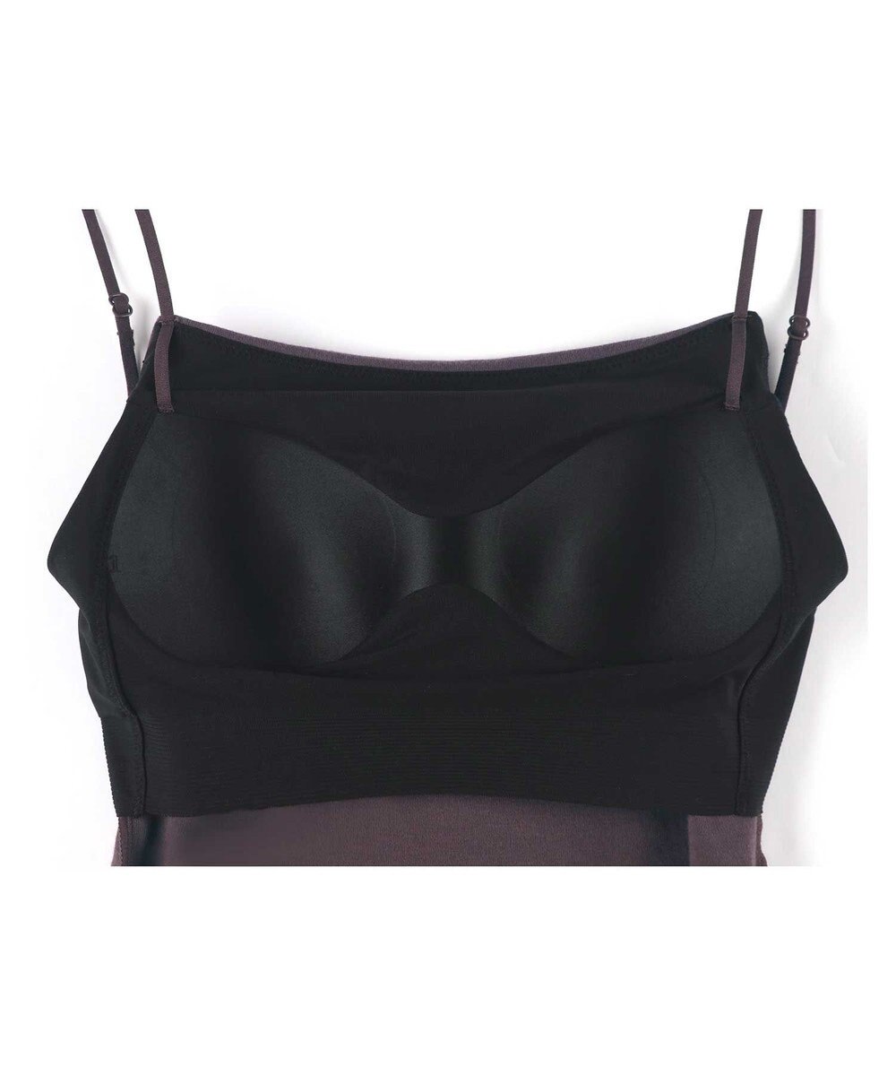 AMPHI ブラトップ 立体的なバストシルエット 背中の段差を軽減 タイトなシルエット インナー JWG103 アンフィ／ワコール 