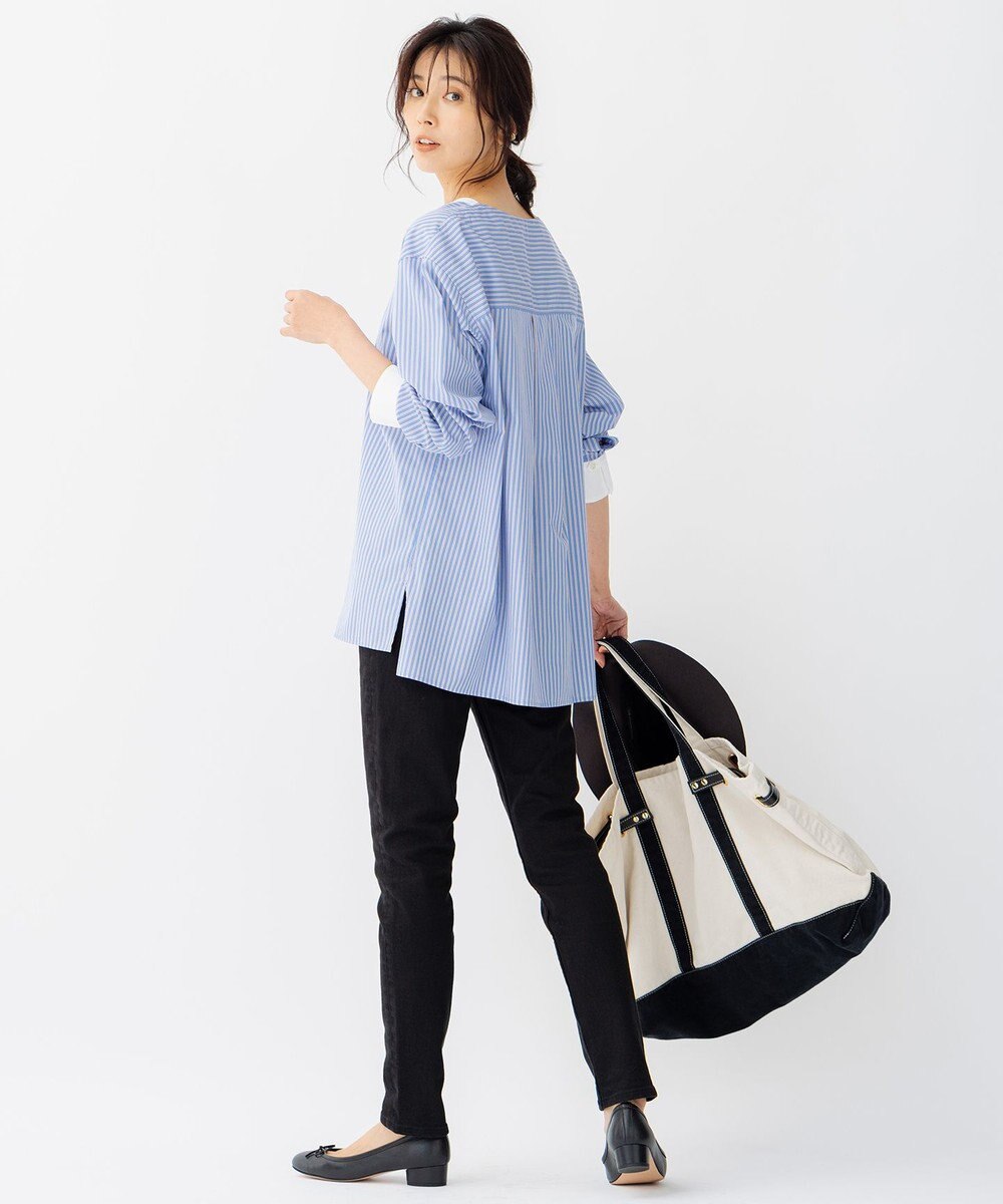 23区 S CANCLINI ブザム デザイン ブラウス 