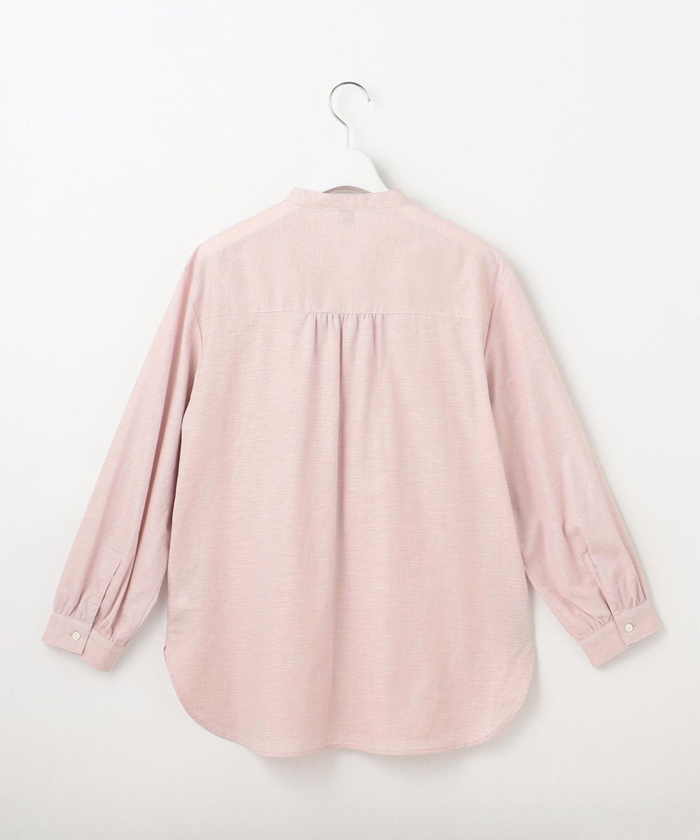 J.PRESS LADIES 【洗える】BEZピンチェック ピンタック ブラウス 