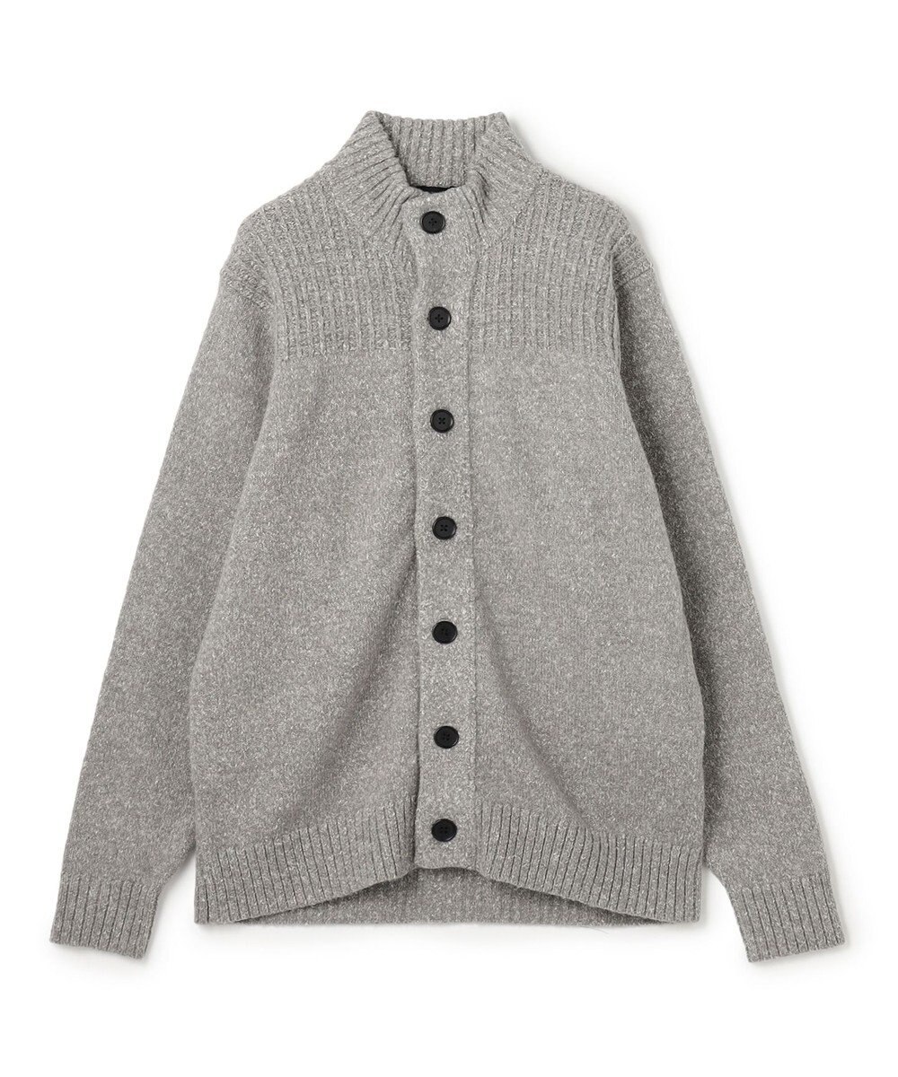 JOSEPH HOMME 【WEB・一部店舗限定  】 シャギーメランジ　ハイネックカーディガン 