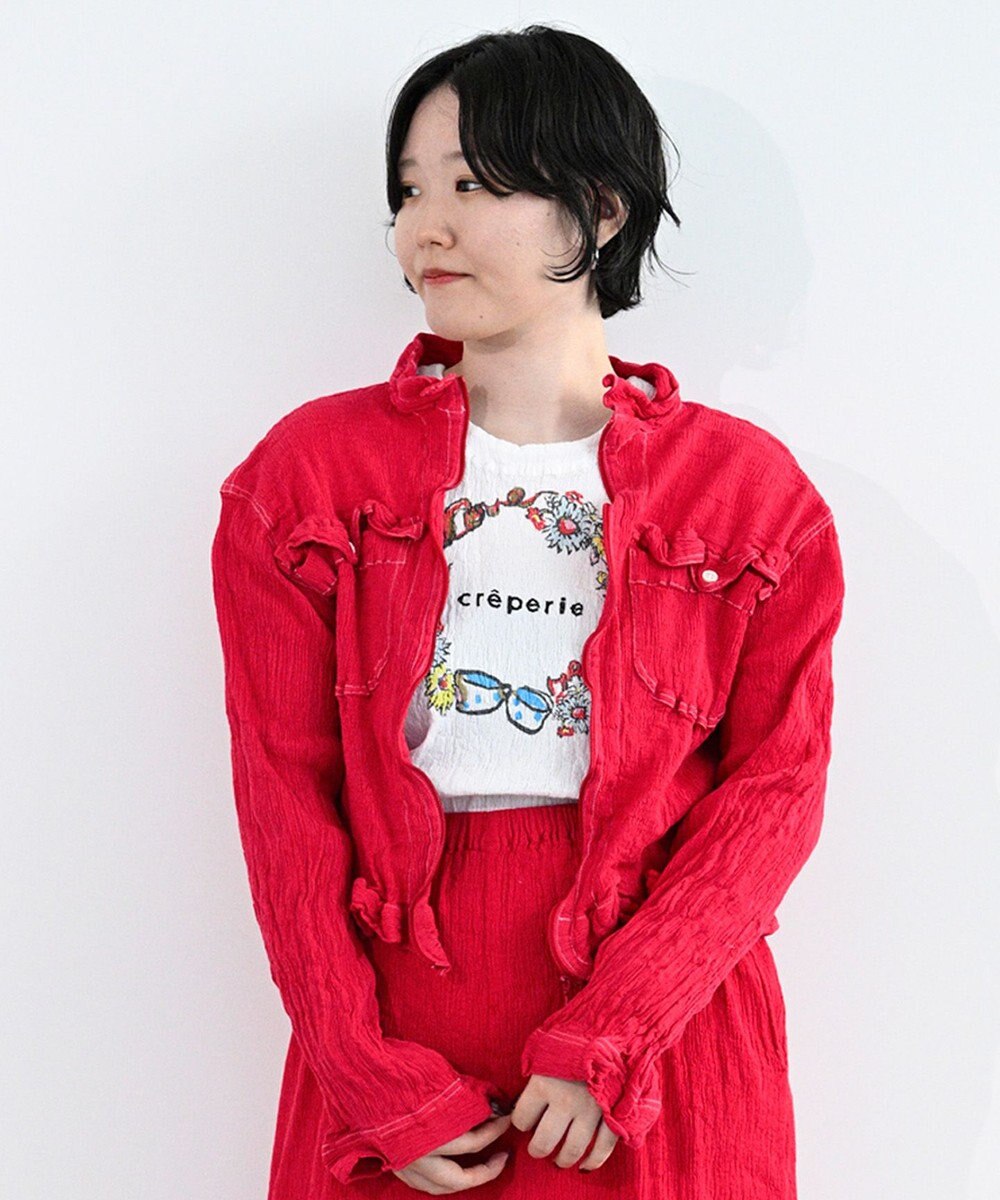 crêprie tsumori chisato creperie FRONT ZIP JACKET クレプリ フロントジップジャケット 