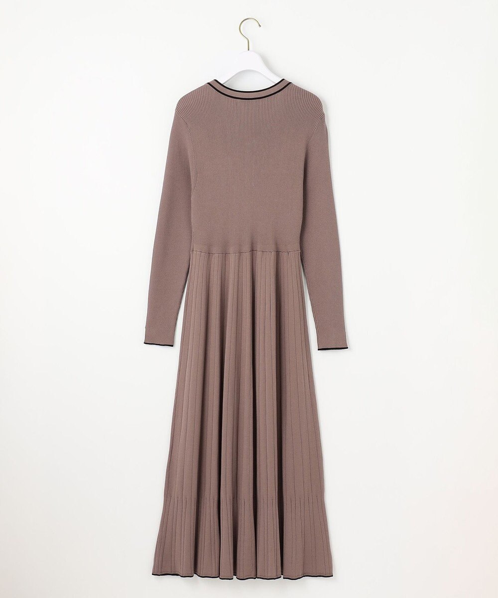 ANY SIS 【洗える】バイカラーデザインニット ワンピース 