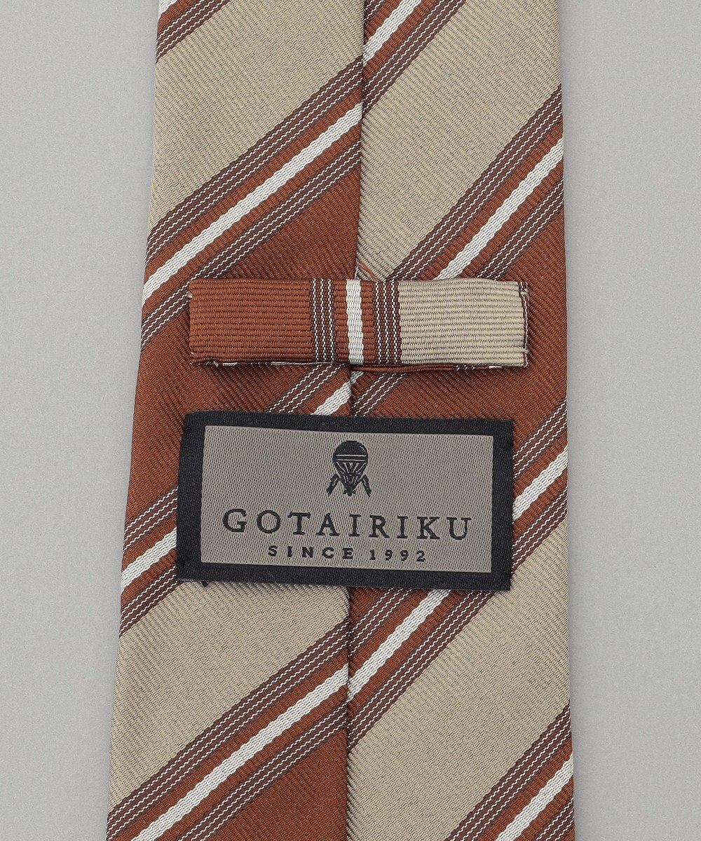 GOTAIRIKU GOTAIRIKU別注【MANTERO/マンテロ】ネクタイ_レジメンタル 