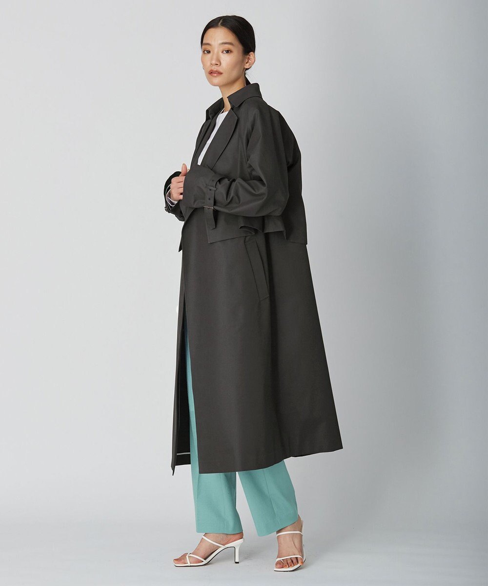 ICB L T/Cシャンブレーツイル 3WAYコート 