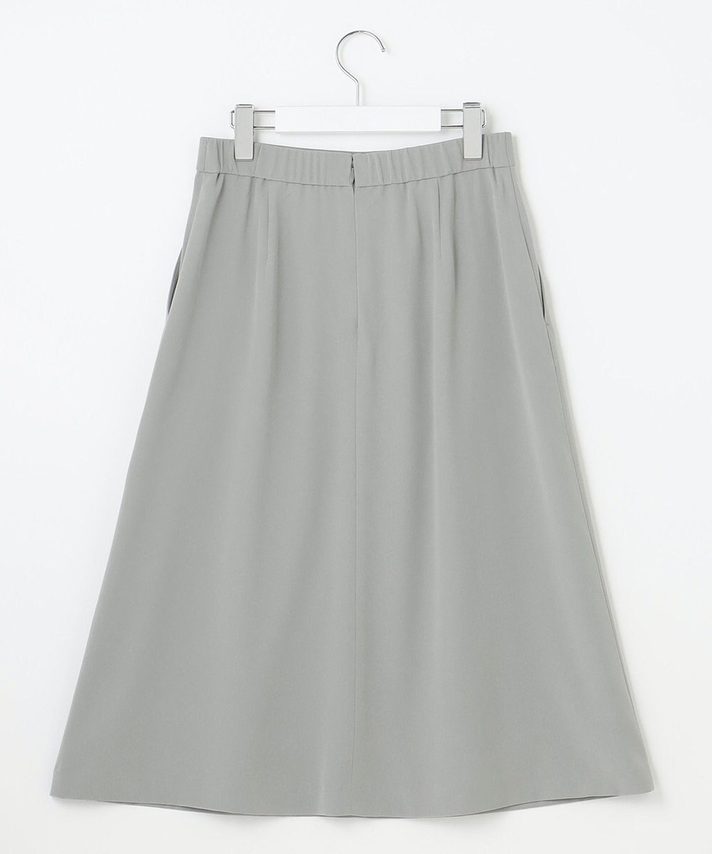 自由区 【XSサイズ～/洗える】ダブルフェイススーティング セミフレアスカート 