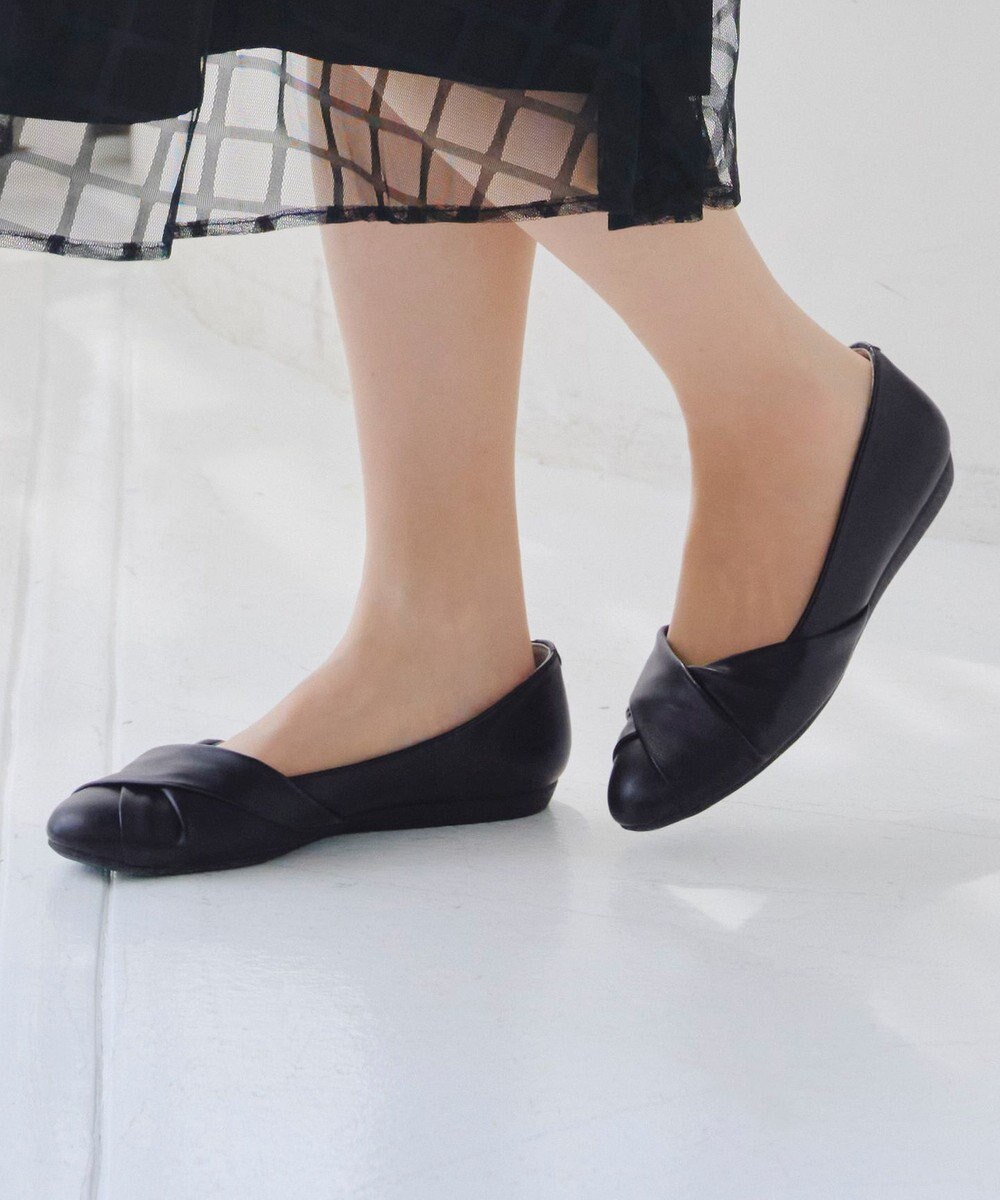 Tiaclasse 【安田美沙子さん/小倉優子さん着用】捻りデザインパンプス 